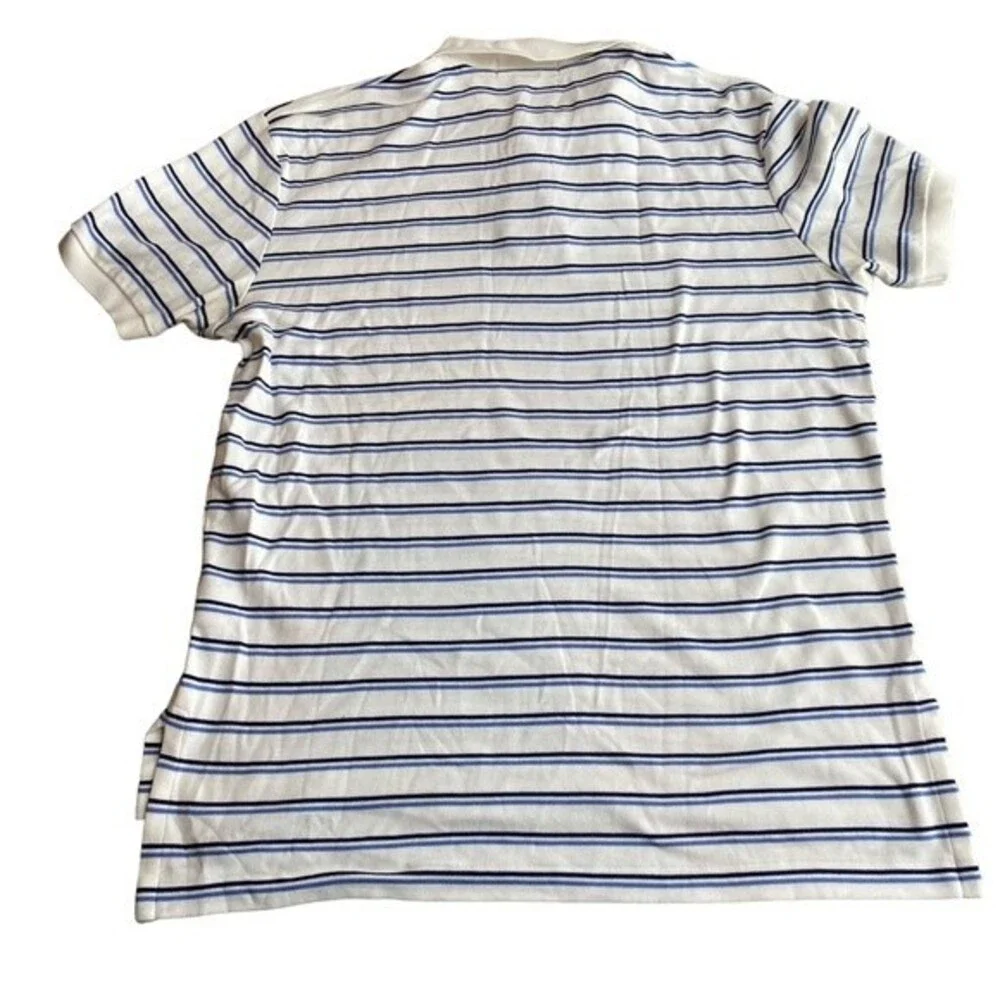 Polo Ralph Lauren blue stripe classic polo size‎ S